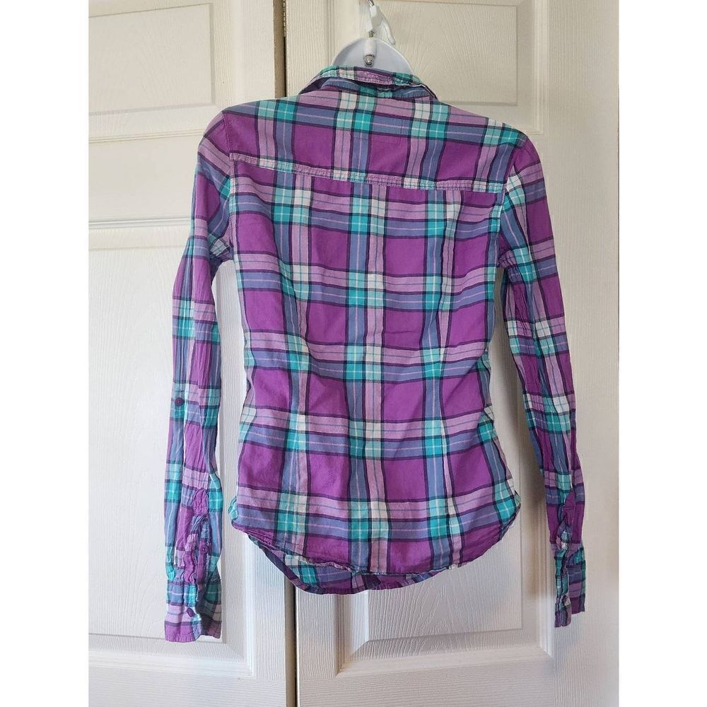 Aeropstale Plaid Blouse - Picture 4 of 4